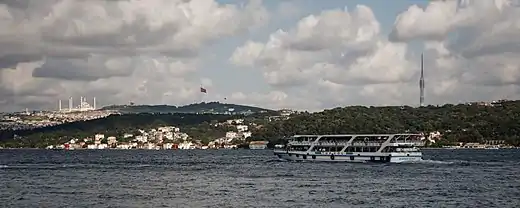 skyline de la rive asiatique