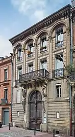 Façade de l'hôtel Bernet.