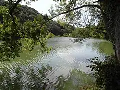 Lac de Saint-Sixte en 2013