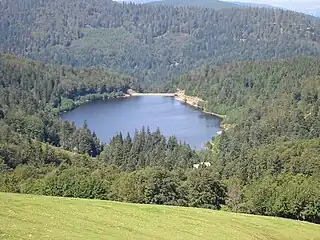 Le lac de la Lande.