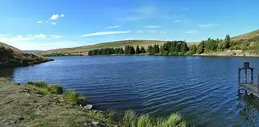 Lac de la Terrisse dans le Cézallier.