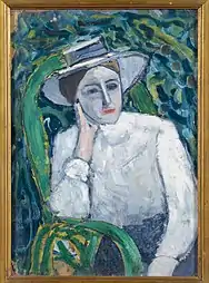Portrait de Mlle&nbsp;Louise Lafargue, entre 1896 et 1927, musée des Augustins de Toulouse.