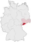 Drapeau de Arrondissement des Monts-Métallifères