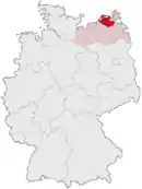 Drapeau de Arrondissement de Poméranie-Occidentale-du-Nord