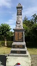 Monument aux morts de Lamotte-en-Santerre.