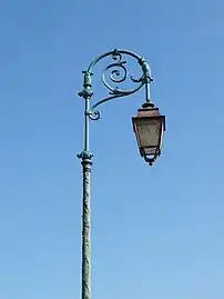 Lampadaire Art nouveau