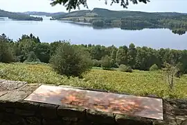 Sentier de la lande du Puy de la Croix (lac de Vassivière, Creuse)
