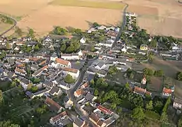 Landes-le-Gaulois vu du ciel