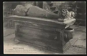 Tombeau de Guillaume de Rosmadec (début XXe siècle)