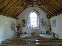 Intérieur de la chapelle Saint-Georges.