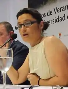 Portrait de Laura Seara en 2014.