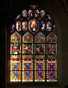 Vitrail de la cathédrale.