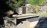 Le lavoir de la maison du Parc.