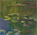 "Le Bassin aux nymphéas" (1919) de Claude Monet (W 1893/2)