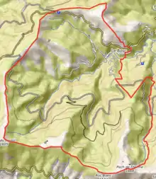Carte topographique