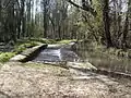Le Bréon au gué de Thiou.