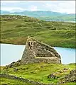 Broch Dun Charlabhaigh, sur l'île Lewis.