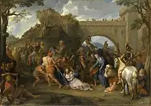 Portement de croix, peinture de Le Brun