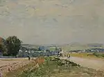 Sisley, Le Chemin de Montbuisson à Louveciennes.