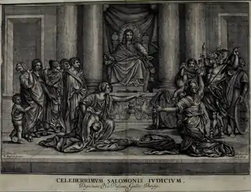 Gravure par Martial Desbois, 1691.