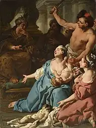 Le Jugement de Salomon, Jean-François de Troy (1742).