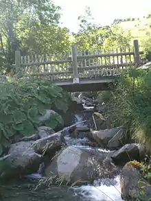 Le Nant Brun aux deux Nants - la passerelle