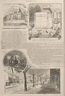 Gravure dans Le Progrès du 1er mai 1898, page 8.