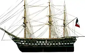 Le Tage,modèle fait à Brest.