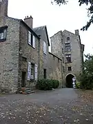 La face arrière du pavillon.