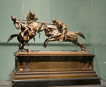 Le Combat du duc de Clarence (1839), château de Blois.