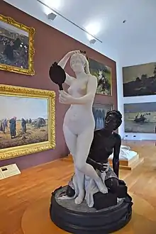 Le Miroir (1897), marbre et bronze, musée de Cambrai.