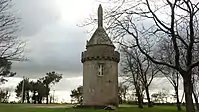 Le moulin de Brancheleux à Allaire vue de derrière.