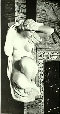 Cariatide de cheminée, Londres, Dorchester House (en).