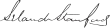 Signature de Leland Stanford