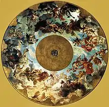 Les Muses et les Heures du jour et de la nuit (1872), esquisse du plafond de l'opéra Garnier, Paris, musée d'Orsay.