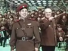 Leonid Kharitonov en 1969, chantant Une Cosaque aux Yeux noirs.