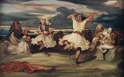 Danseurs albanais, 1835Musée des Beaux-Arts de Brest