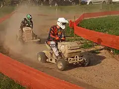 Le même véhicule lors des 24h d'endurance.