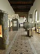 Vue d'une des salles de l'ancienne chapelle