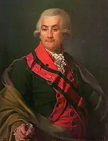 Portrait du général Iossif Igelström, 1790