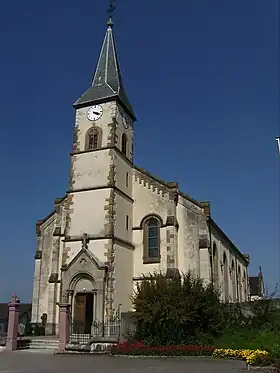 Église Saint-Léger de Leymen (Haut-Rhin).