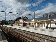 Quais de la gare en rénovation (2016).