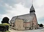 L'église Sainte-Hiltrude en Avesnois.
