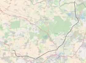 Voir la carte de la ligne.