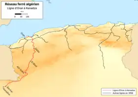 Image illustrative de l’article Ligne d'Oran à Kenadsa