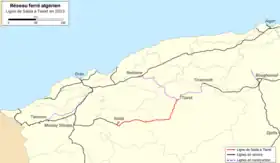 Image illustrative de l’article Ligne de Saïda à Tiaret