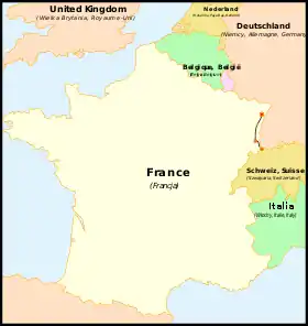 Voir la carte de la ligne.