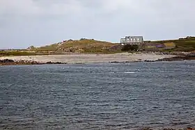 Île Lihou (vu de Guernesey)