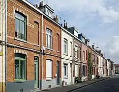Rue Albert Samain à Moulins-Lille