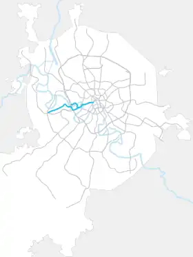 Voir la carte de la ligne.